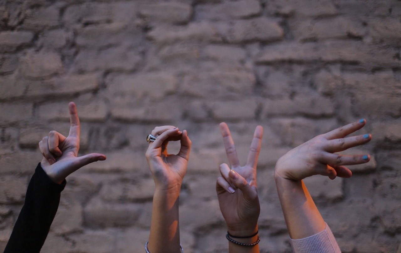 people, friends, group, hands, signs, fingers, message, love, bricks, wall, still, love wallpaper, happyvalentine's, gray love, gray wall, gray wallpaper, gray group, friends, friends, friends, friends, friends, group, love, love