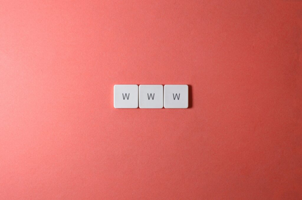 Les 3w qui symbolisent les sites internet